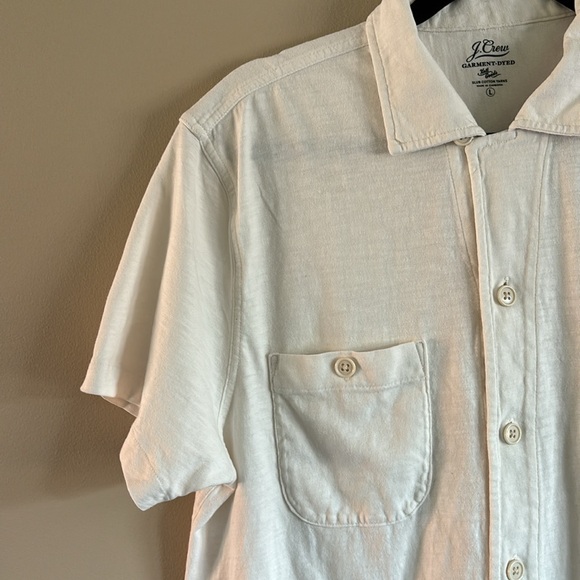 J. CREW KNIT BUTTON-DOWN SHIRT - Picture 4 of 9